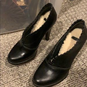 Ugg brand black heels